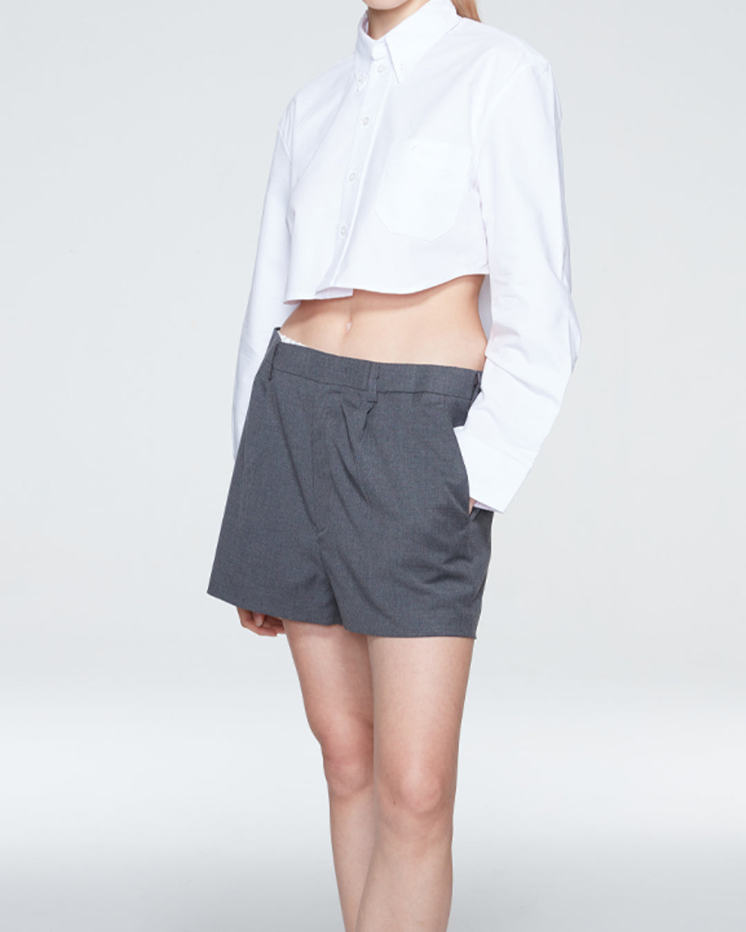 WORKWEAR GREY SHORTS