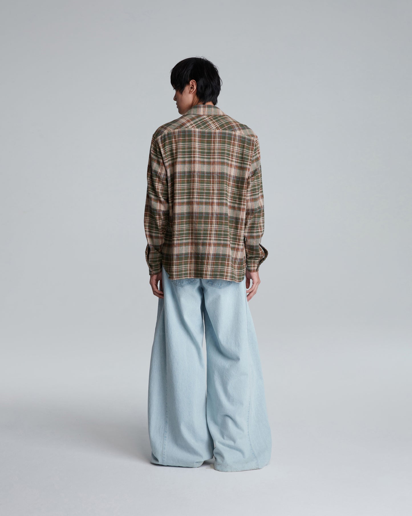 TARTAN SHIRT GREEN