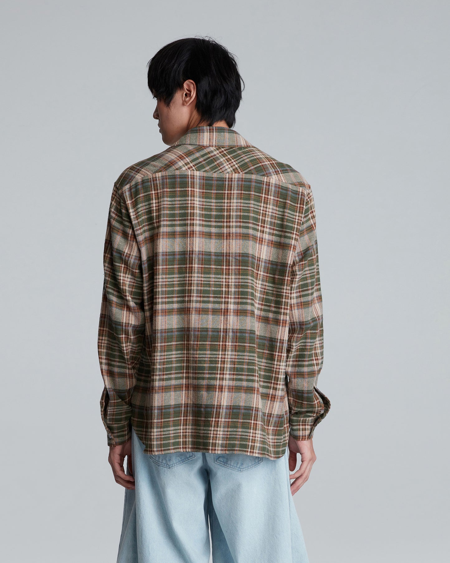 TARTAN SHIRT GREEN