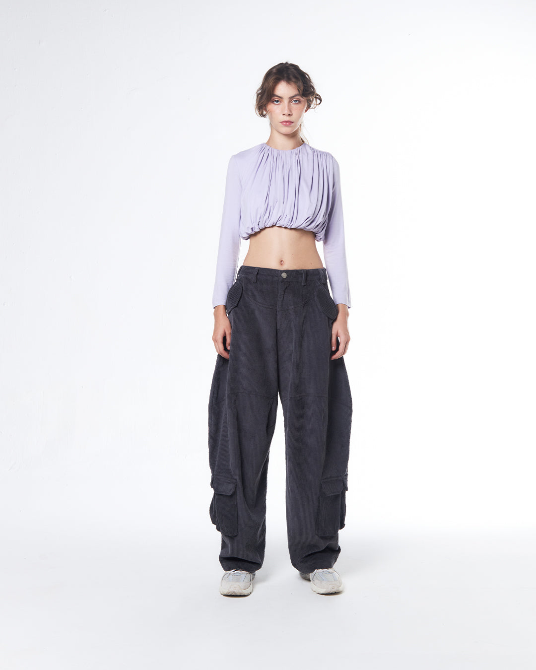 PUFFED TOP (LILAC)