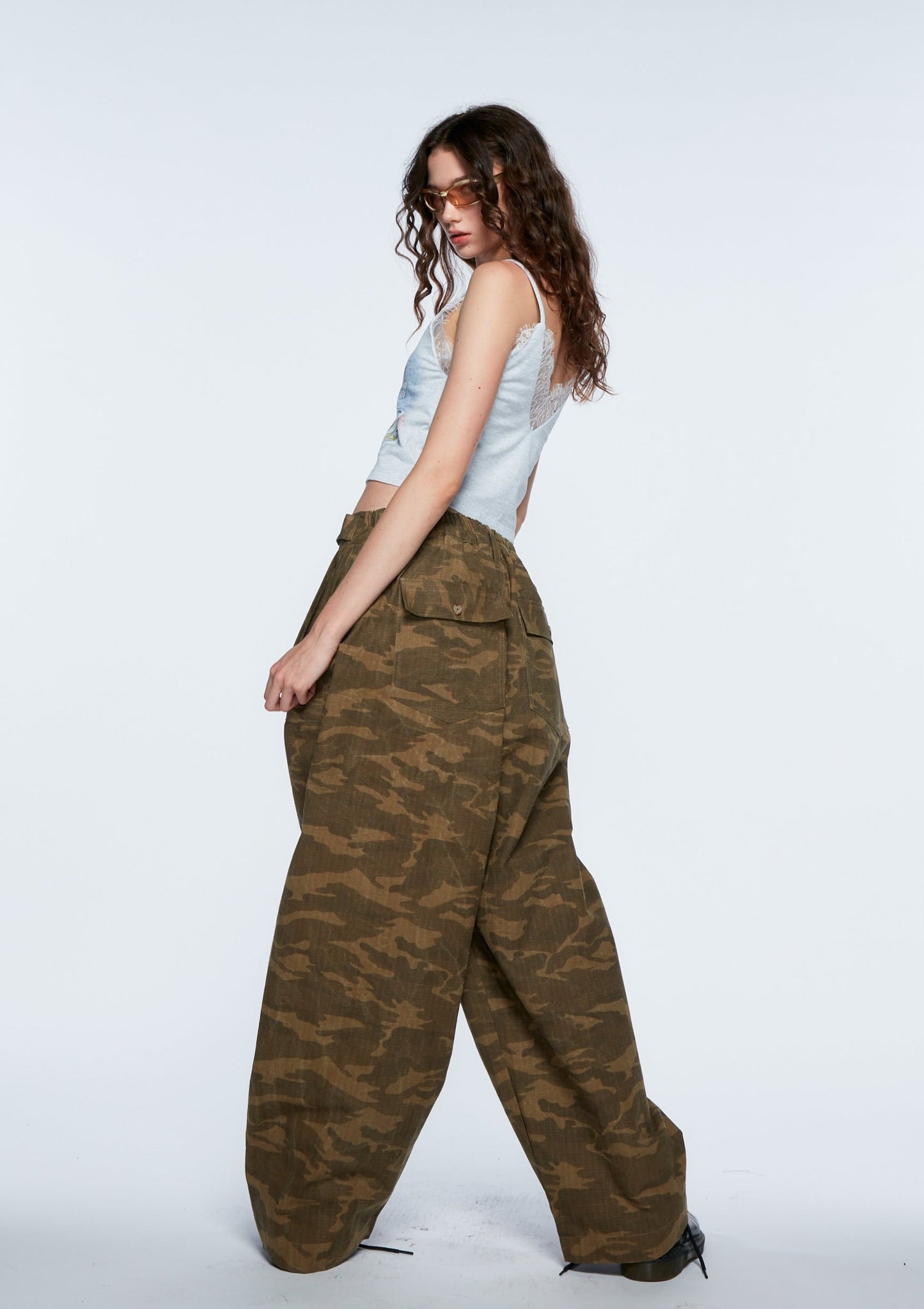 CAMO CARGO PANTS