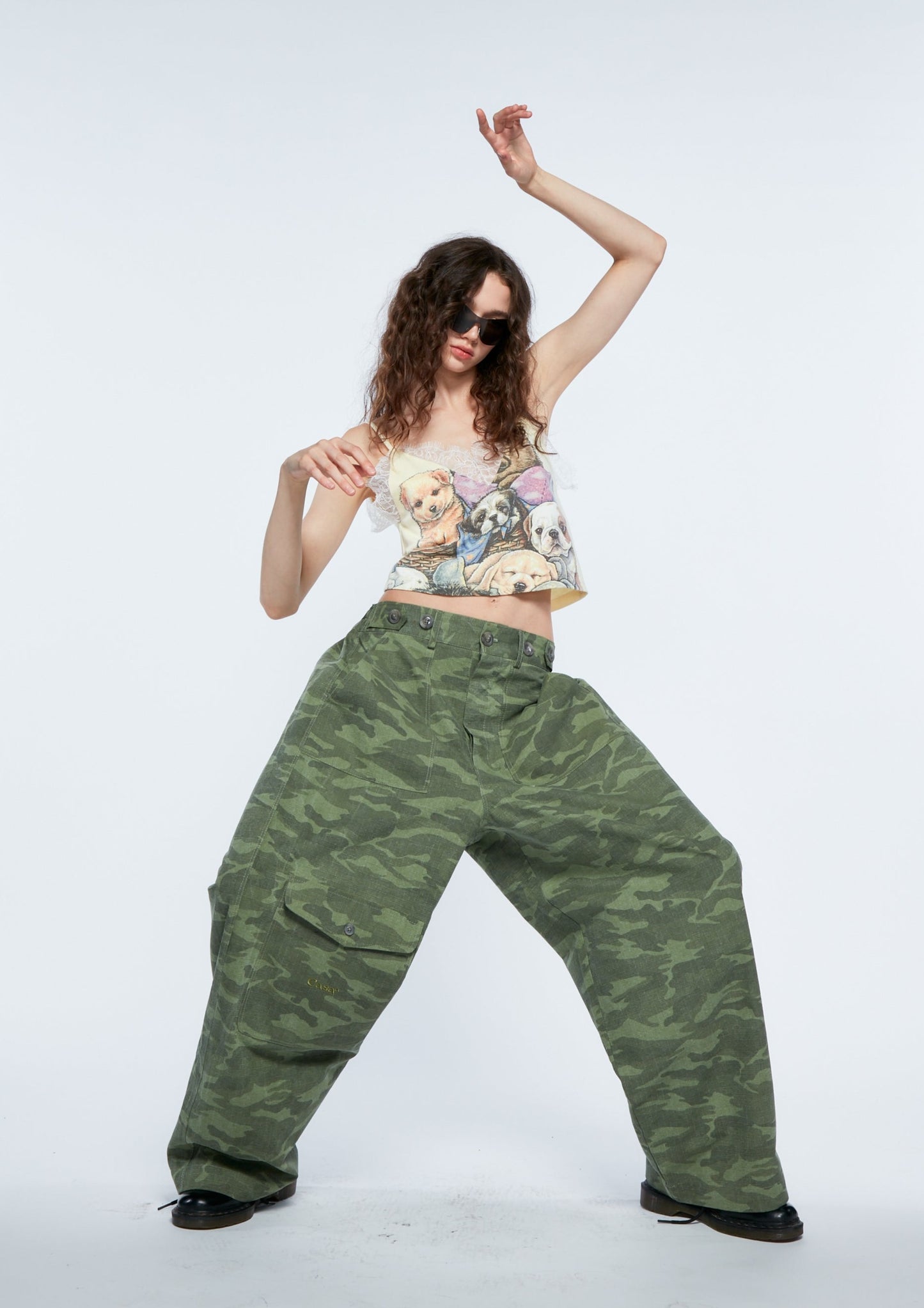 CAMO CARGO PANTS