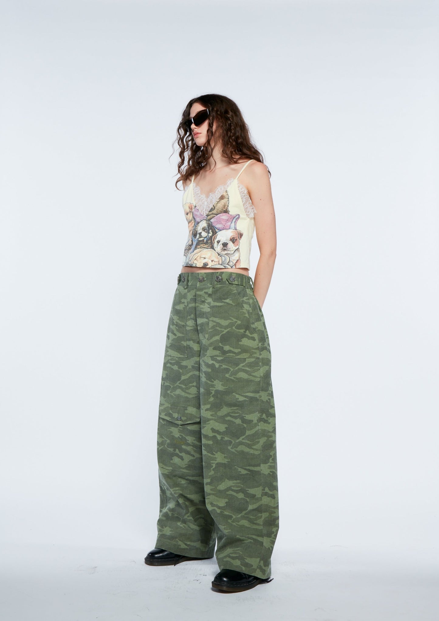 CAMO CARGO PANTS