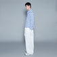 POLO STRIPE BLUE TOP (MEN)