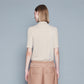 TURTLE NECK TOP (BEIGE)