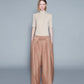 TURTLE NECK TOP (BEIGE)