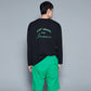 CASAa SERVICE LONG SLEEVES TOP (BLACK)
