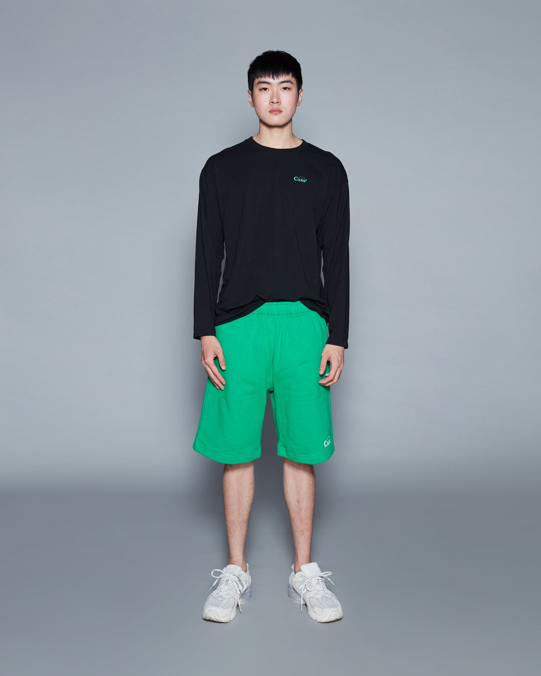 CASAa SERVICE LONG SLEEVES TOP (BLACK)