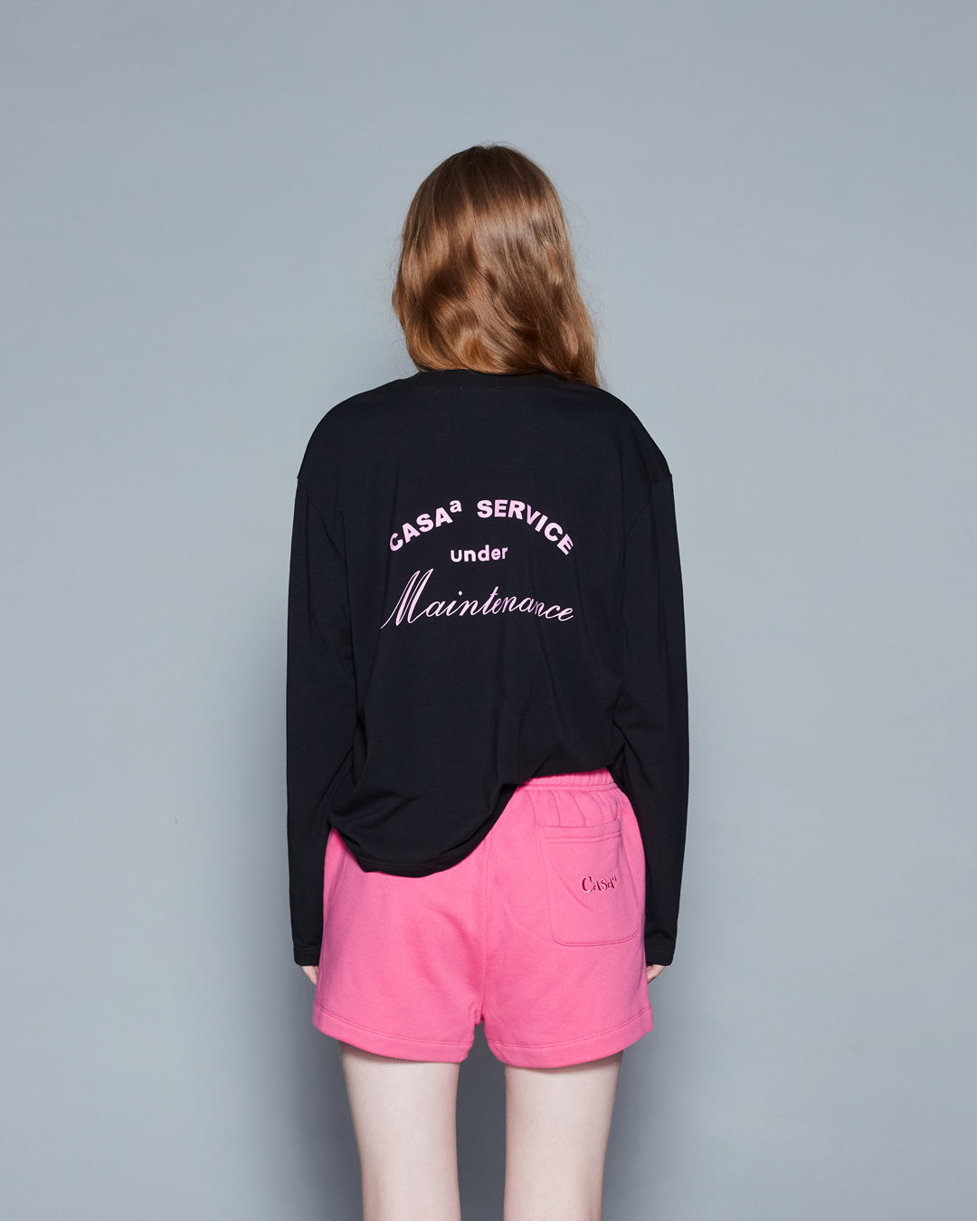 CASAa SERVICE LONG SLEEVES TOP (BLACK)