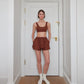 PJ SHORTS (MOCHA)