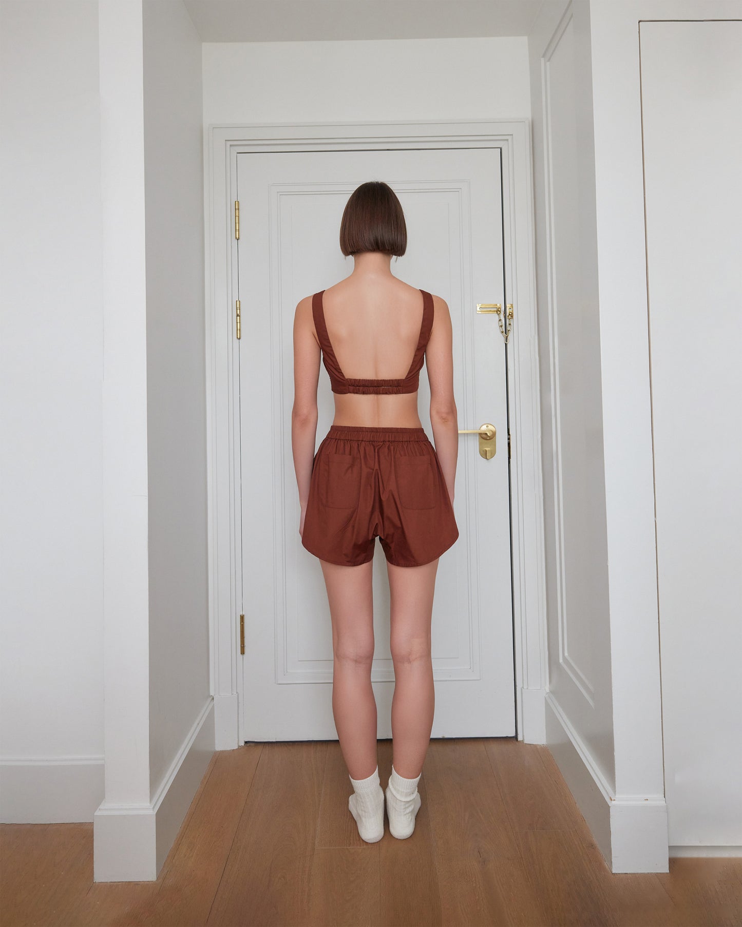 PJ SHORTS (MOCHA)
