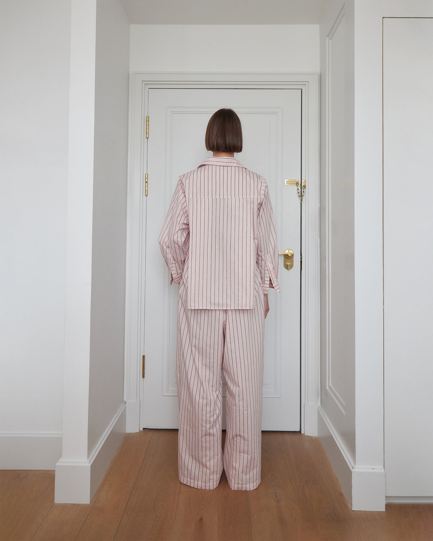 PJ PANTS (PINK STRIPE)