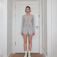 RIBBED SHORTS (GREY)