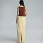 FAUX FUR MAXI SKIRT (YELLOW)