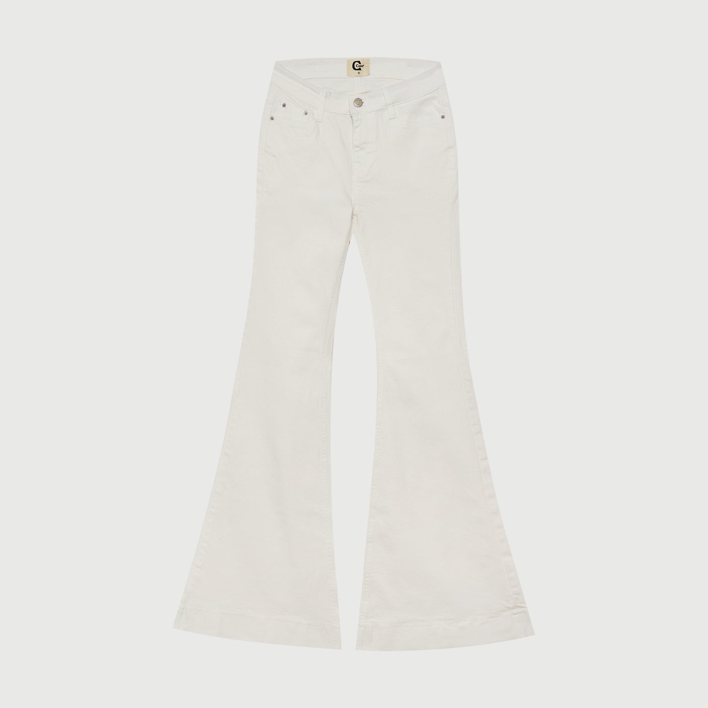 FLARED JEANS (WHITE)