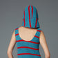 KNITTED HEAD SCARF (BLUE)