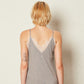 LACE TRIMMED DRESS (GREY BUNNY)