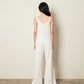 FLARED TRACK PANTS (WHITE)
