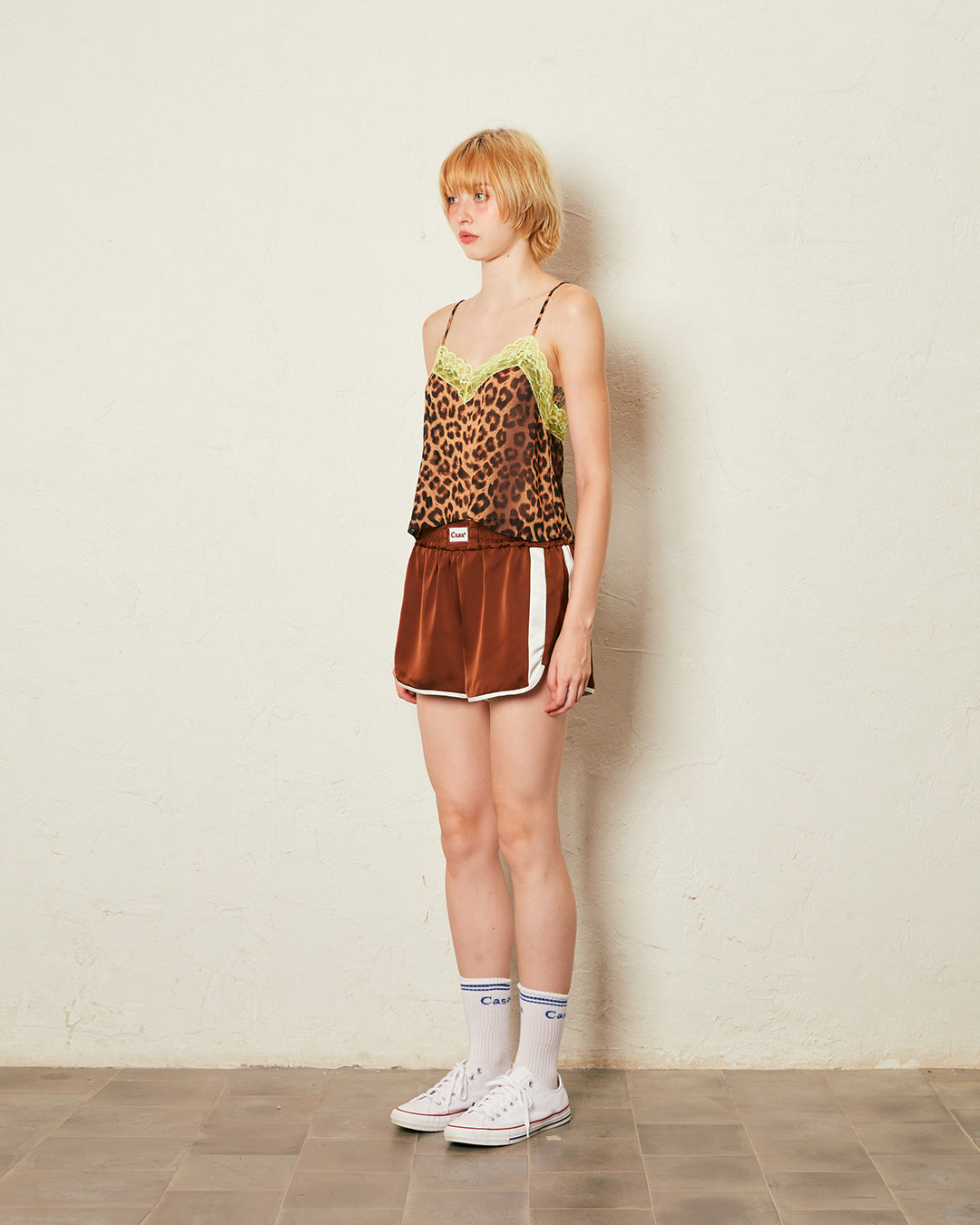 LEOPARD CAMISOLE (YELLOW)