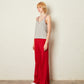 FLARED TRACK PANTS (RED)
