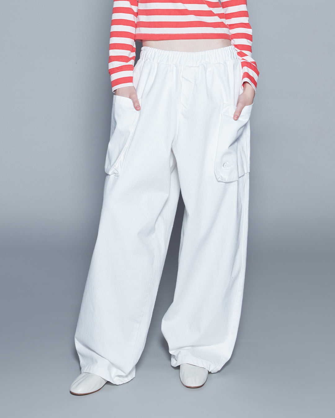OVERSIZED PANTS (WHITE)