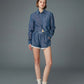 CHAMBRAY SHORTS