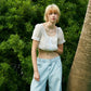 PUFFED SLEEVE TOP