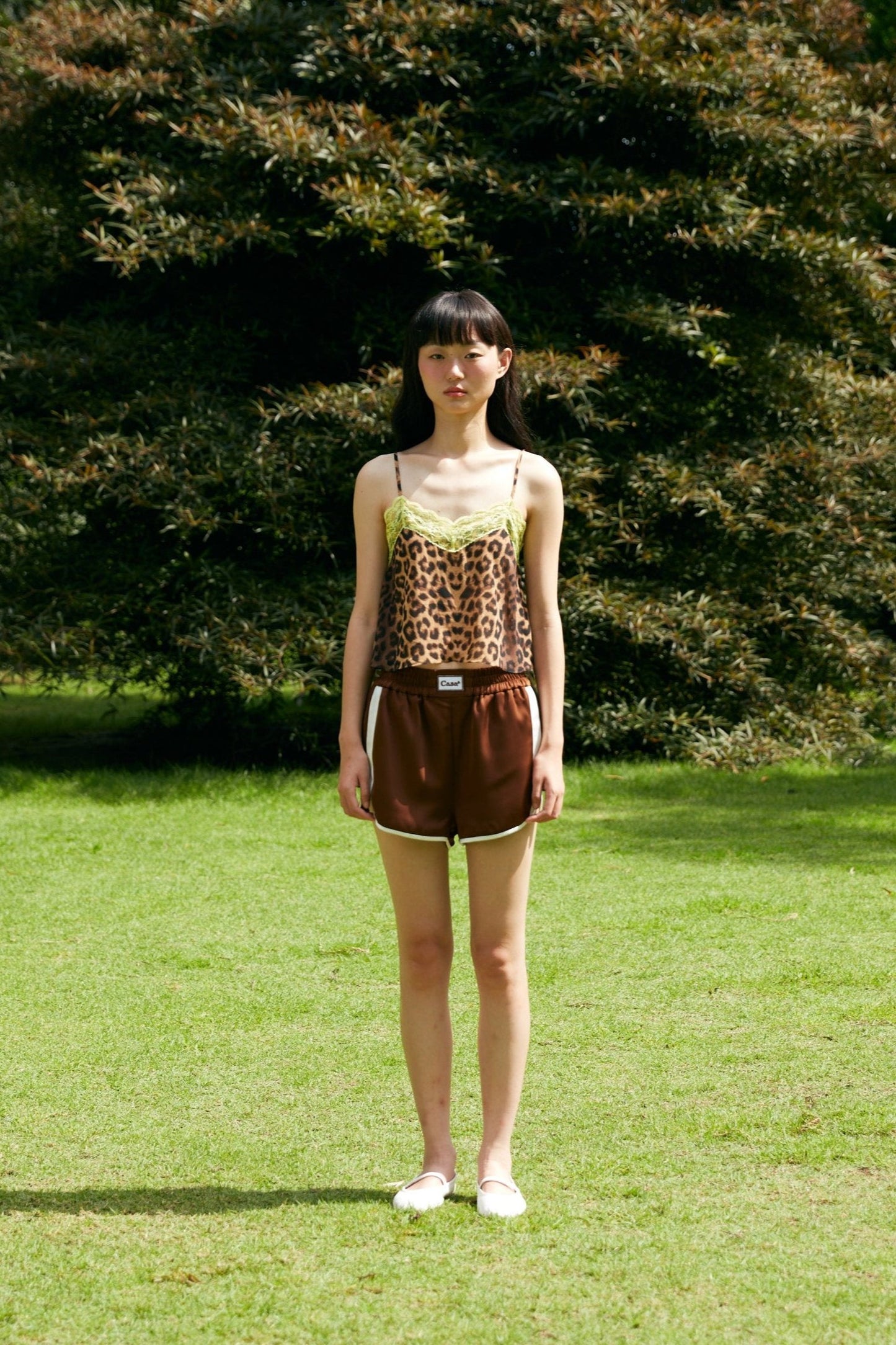 LEOPARD CAMISOLE (YELLOW)
