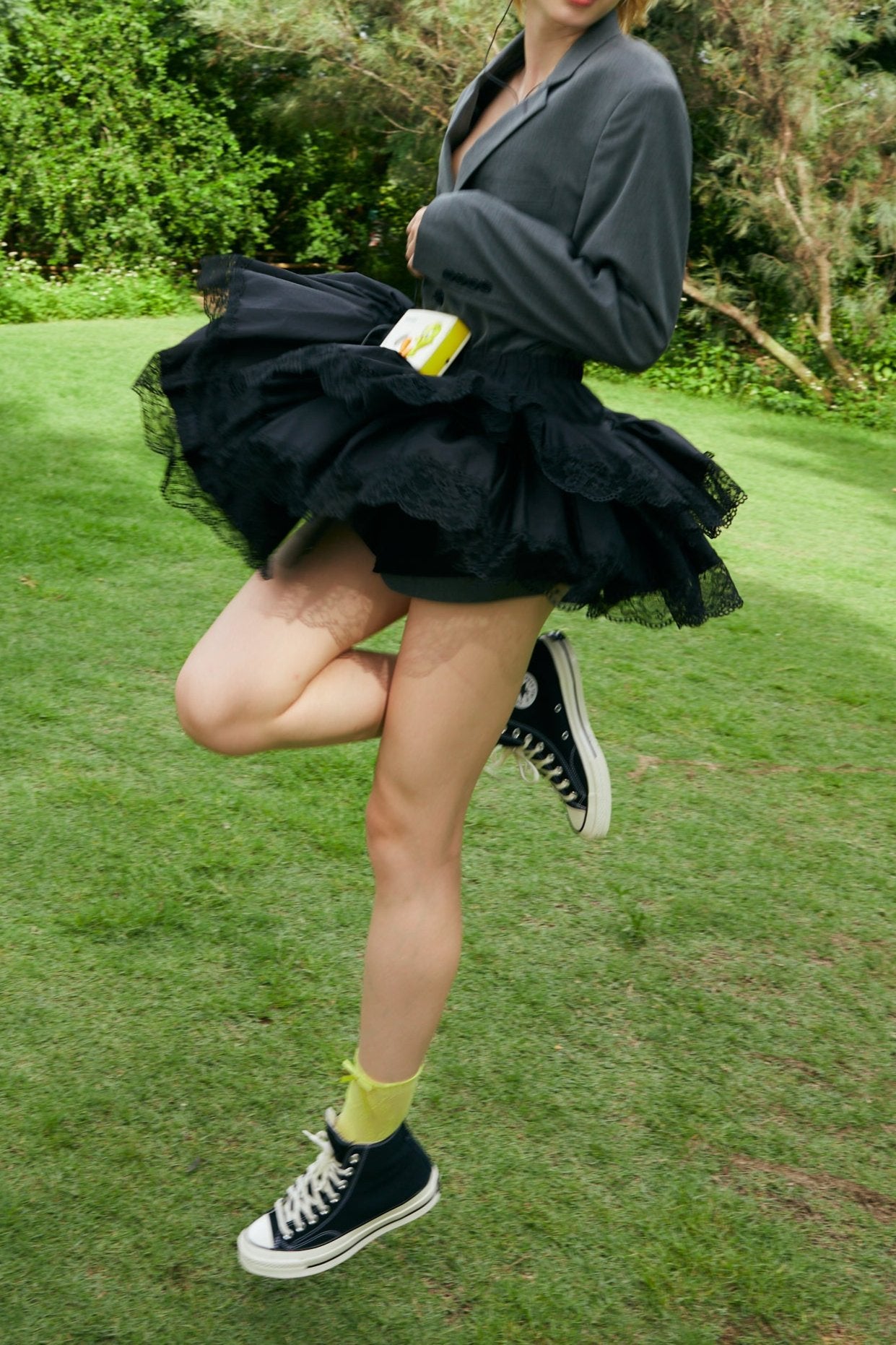 TUTU MINI SKIRT (BLACK)