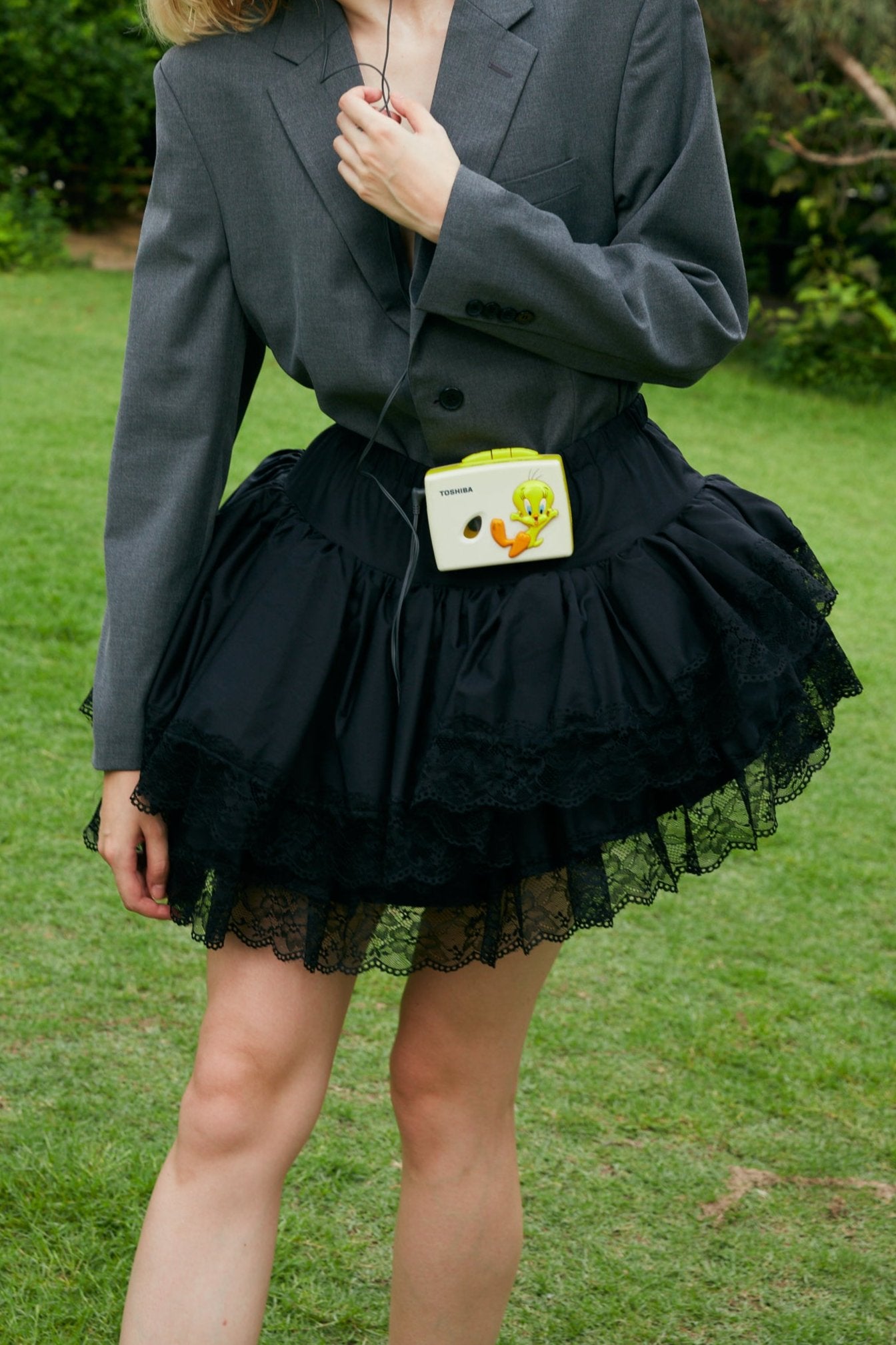 TUTU MINI SKIRT (BLACK)