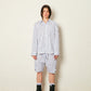 BURMUDA SHORTS STRIPE WHITE/BLUE