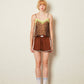 BROWN BOXING SHORTS