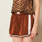 BROWN BOXING SHORTS