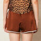 BROWN BOXING SHORTS