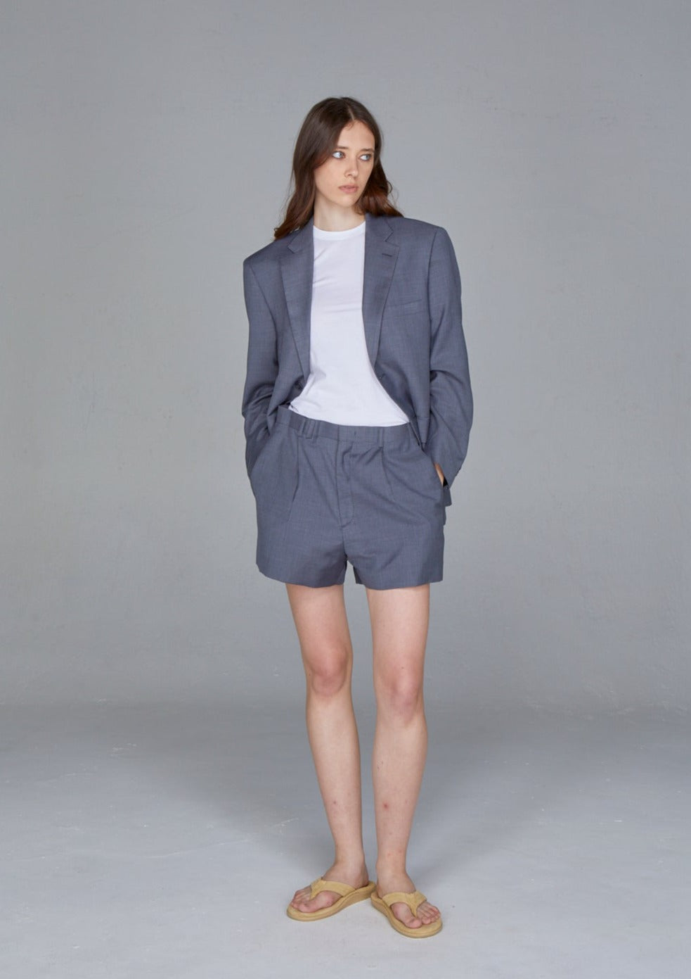 WORKWEAR LIGHT GREY BLAZER