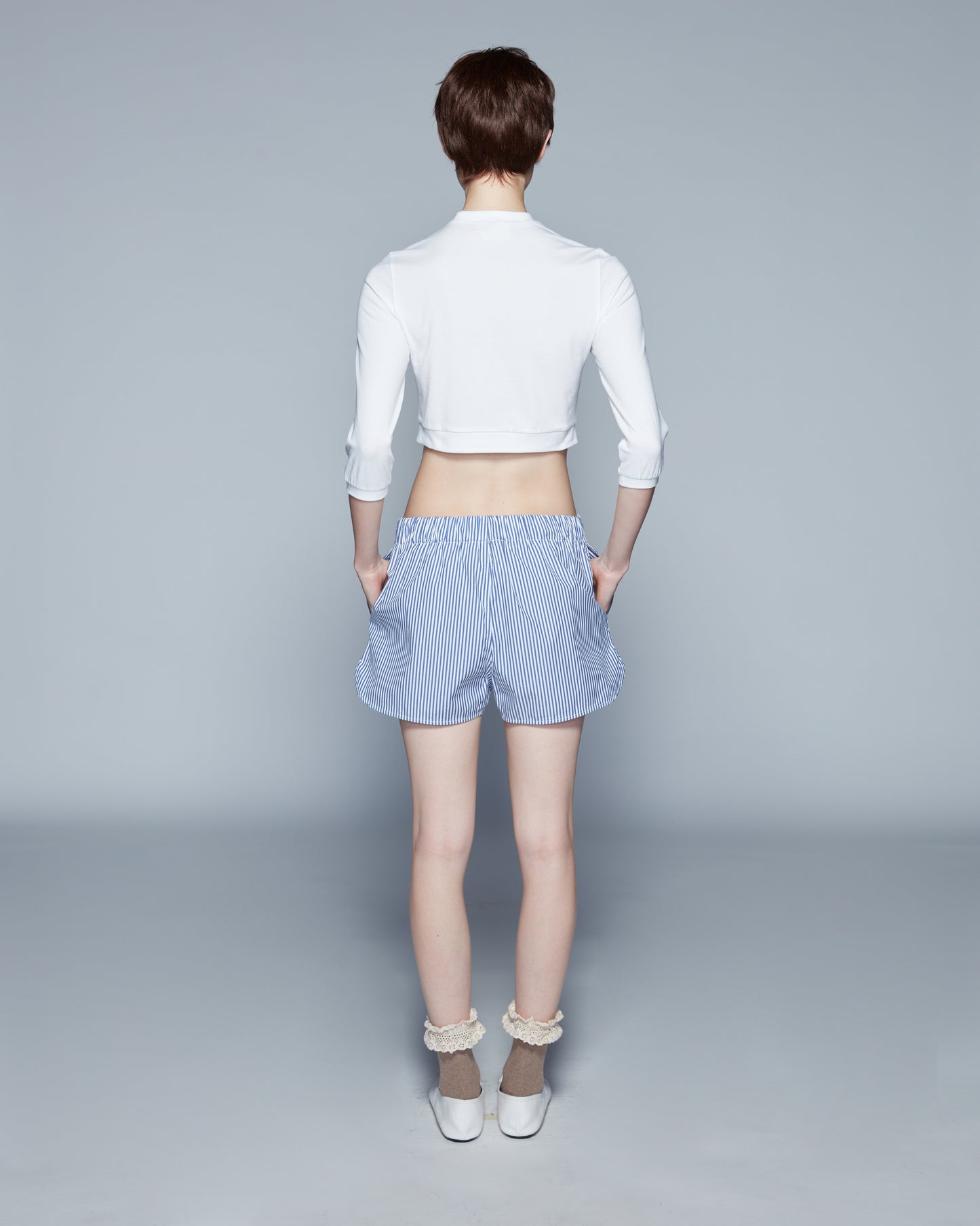 STRIPE PJ SHORTS