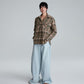 TARTAN SHIRT BROWN