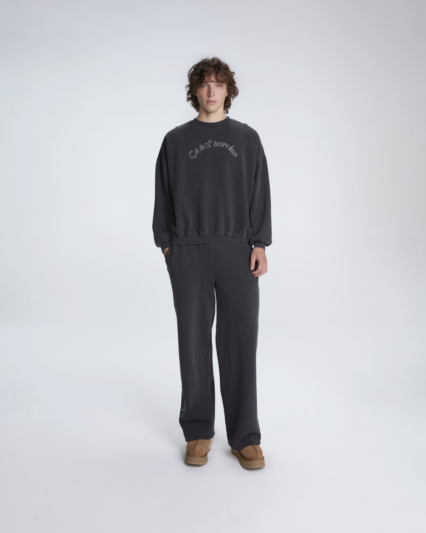 CASAA SERVICE SWEATPANTS (DARK GREY)