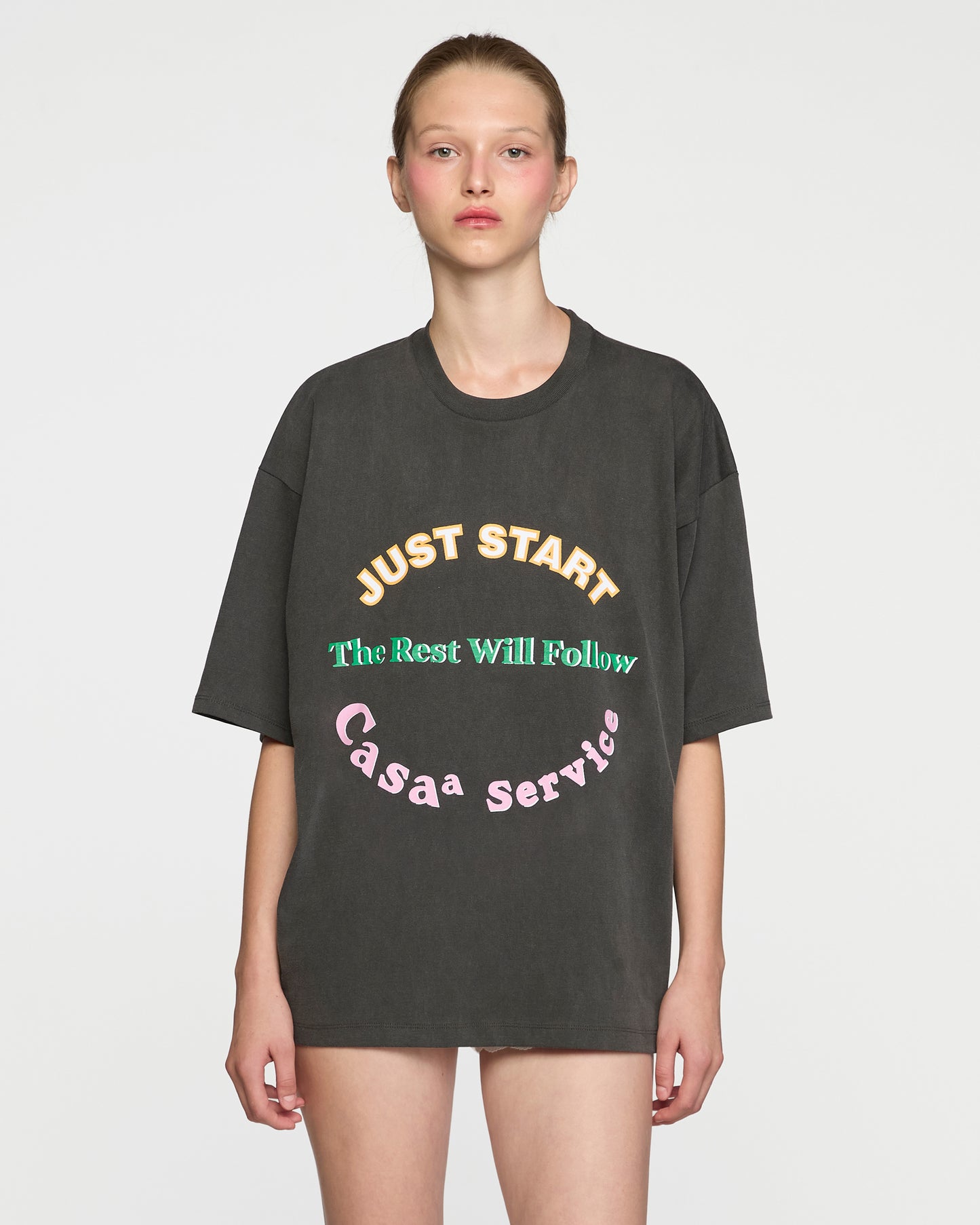 JUST START OVERSIZED TEE