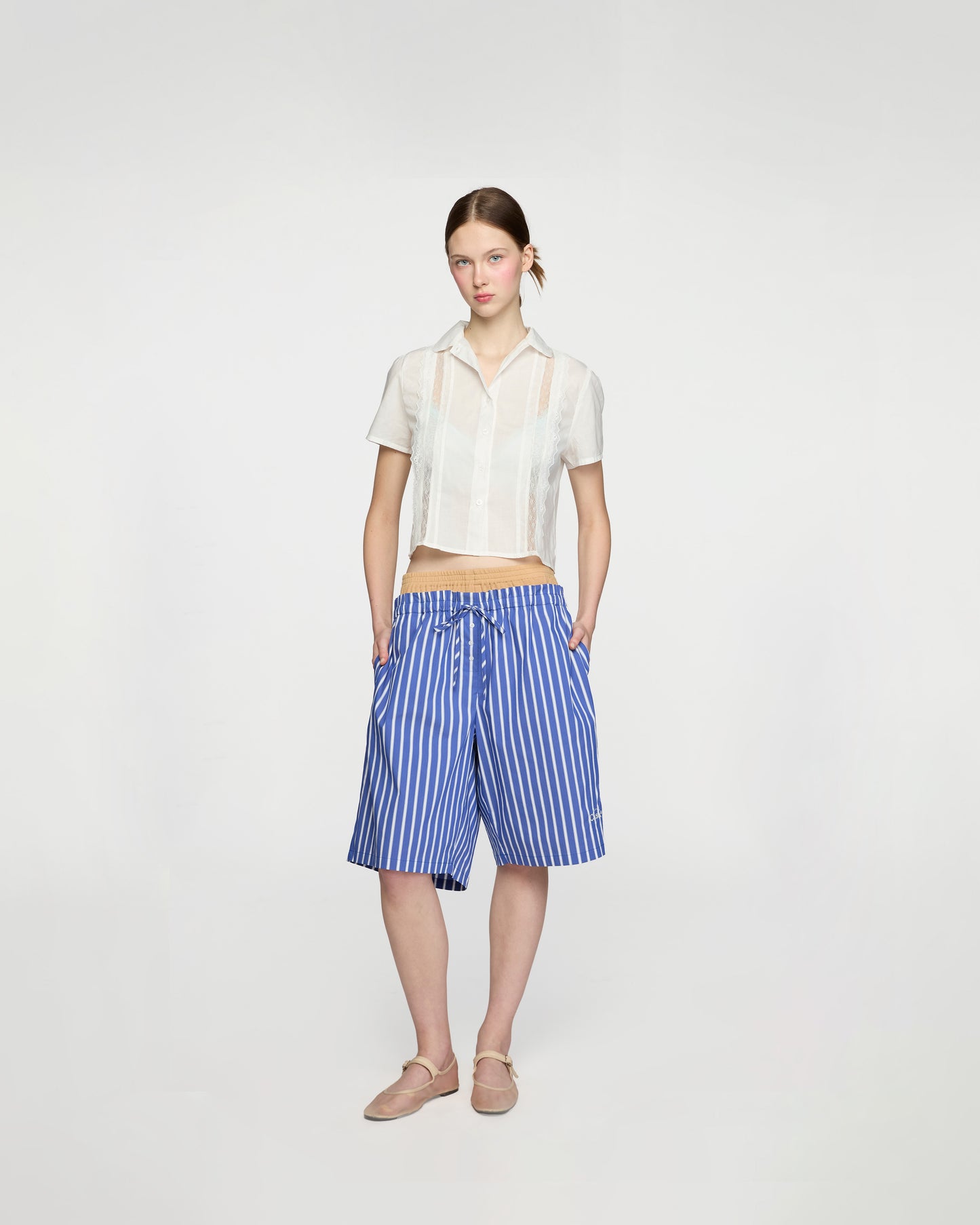 AIRY COTTON SHORT SLEEVE TOP