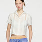 AIRY COTTON SHORT SLEEVE TOP