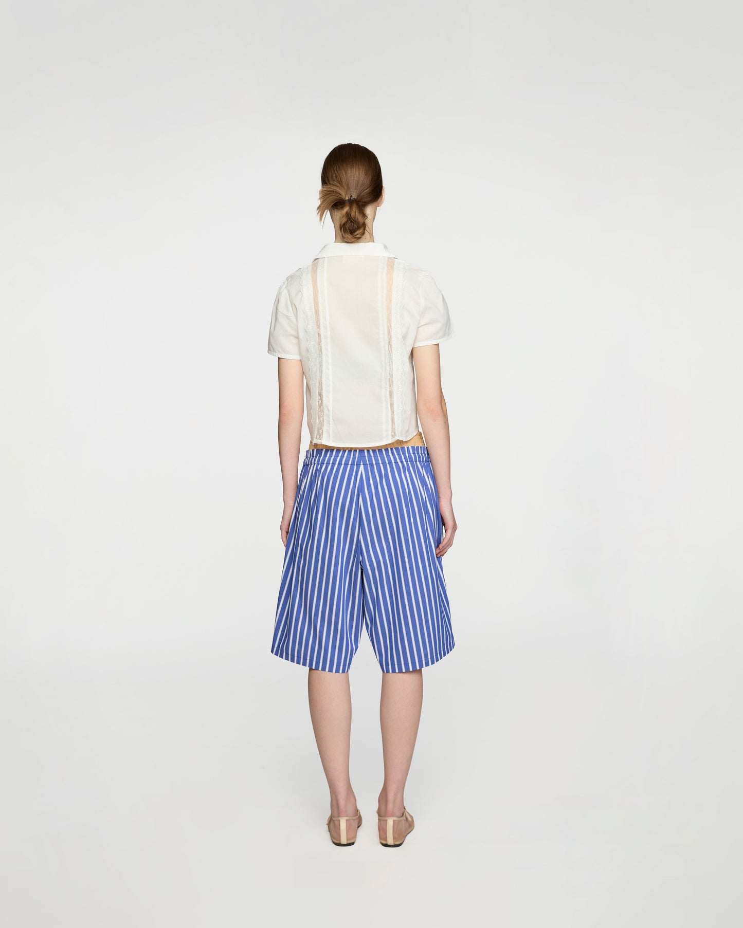 AIRY COTTON SHORT SLEEVE TOP