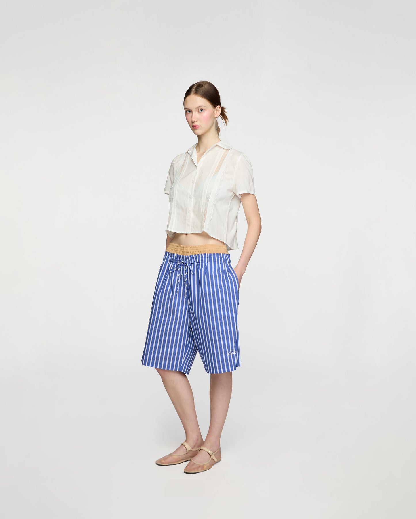 AIRY COTTON SHORT SLEEVE TOP