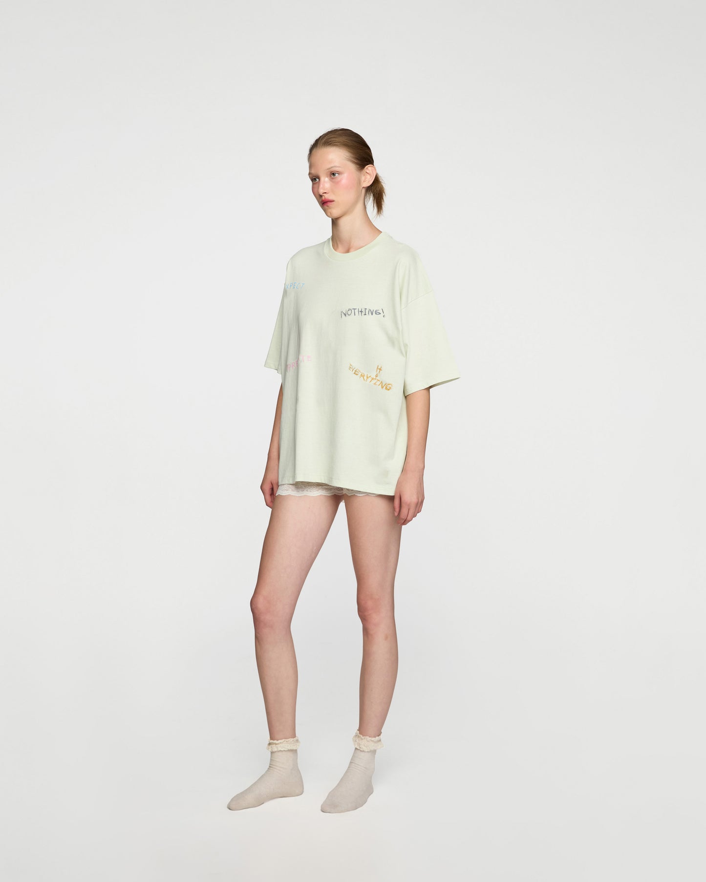 EXPECT NOTHING OVERSIZED TEE