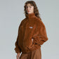 FAUX FUR FRONT ZIP JACKET