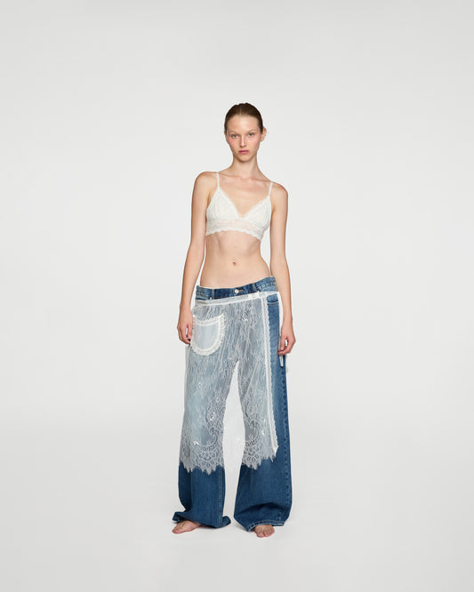 LACE WRAP SKIRT