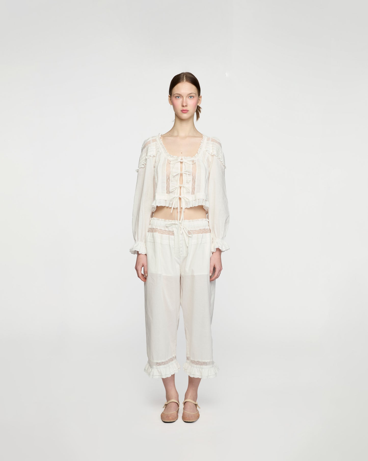 AIRY COTTON BLOUSE