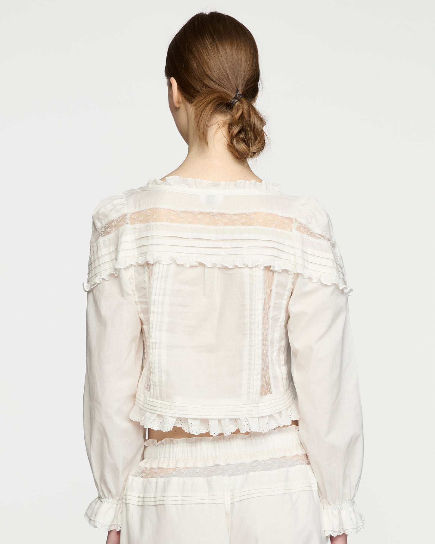 AIRY COTTON BLOUSE