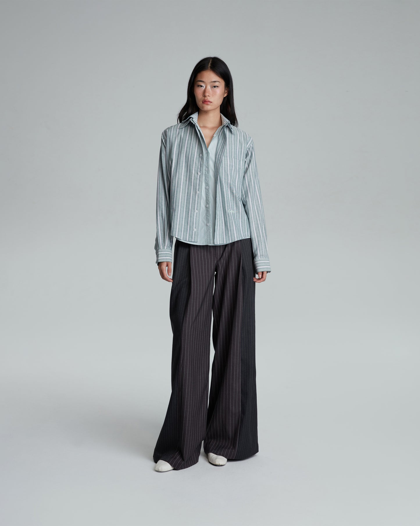 TWO TONE PANTS