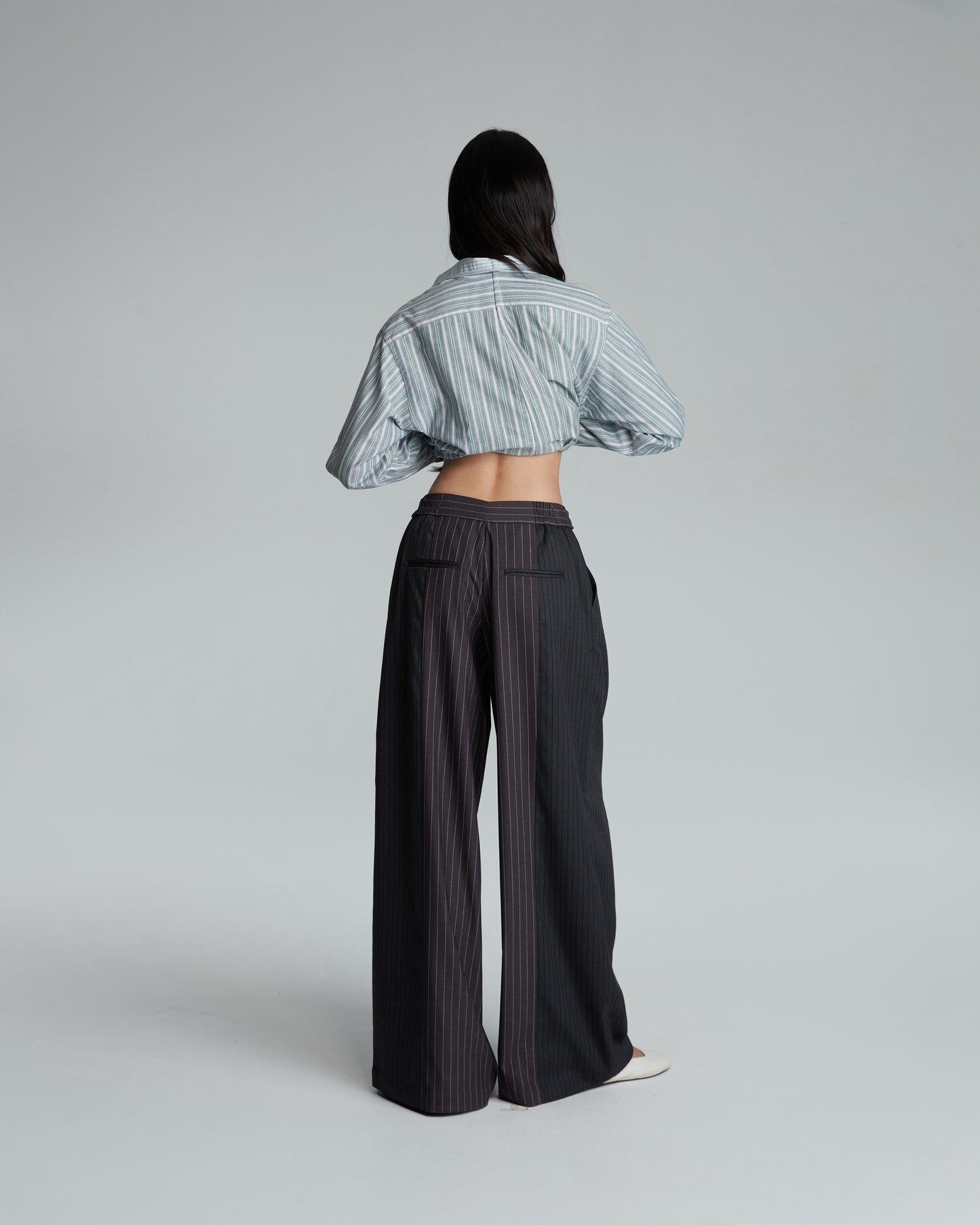 TWO TONE PANTS